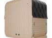 Sauna ogrodowa typu cube, 3 osoby z piecem o mocy 3,6 kW