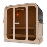 Sauna ogrodowa typu cube, 3 osoby z piecem o mocy 3,6 kW