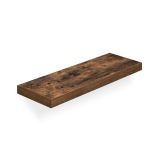 Półka ścienna VASAGLE rustykalna brązowa 60x20 cm MDF 15 kg