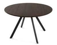 Stół do jadalni GYRUS, 120 cm, brązowy
