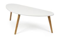 Biały stolik konferencyjny, 120 x 45 x 60 cm