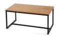 Stolik konferencyjny 90 x 47 x 40 cm, drewno/metal