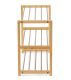 Metalowa szafka na buty w kolorze naturalnym 80 x 50 x 30 cm