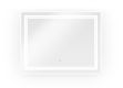 Designowe lustro z oświetleniem LED, 70 x 90 cm