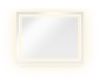 Designowe lustro z oświetleniem LED, 70 x 90 cm