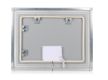 Designowe lustro z oświetleniem LED, 70 x 90 cm