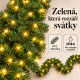 Girlanda świąteczna z diodami LED, 5 m, pilot sterowania