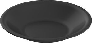 CARUBA Talerz głęboki, 21 cm, grafitowy