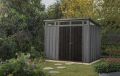 PENT Domek ogrodowy, 9x7, szary, 226 x 279 x 216 cm