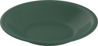 CARUBA Talerz głęboki, 21cm, plastikowy, zielony