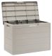 WOODYS Plastikowa skrzynia ogrodowa, 160l jasno szara