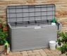 WOODYS Plastikowa skrzynia ogrodowa 280l jasno szara