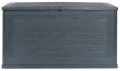 WOOD plastikowa skrzynia ogrodowa 420 L, grafitowa