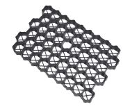 Płytki trawiaste 60 x 40 x 3 cm, czarne