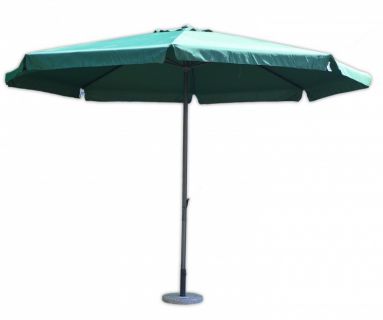 Parasol STANDART 4 m zielony z rączką