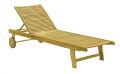 Drewniany leżak ogrodowy SANDRA