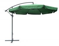 Parasol ogrodowy EXCLUSIVE na wysięgniku zielony ø300 cm