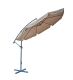 Parasol ogrodowy EXCLUSIVE na wysięgniku beżowy ø300 cm