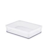 LOFT Pojemnik na żywność, przezroczysty, plastikowy, 1 l