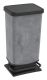 ROTHO Kosz na śmieci PASO 40 l, beton