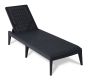 NUMANA leżak ogrodowy z tworzywa sztucznego, grafitowy