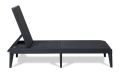 NUMANA leżak ogrodowy z tworzywa sztucznego, grafitowy