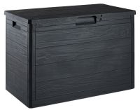 WOODYS – plastikowy pojemnik ogrodowy 160 l, kolor grafitowy